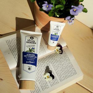 baume nettoyant pensée sauvage beauty garden