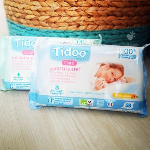 lingette compostable bio tidoo