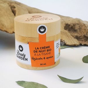 crème de nuit bio tisane Beauty Garden 50 ml