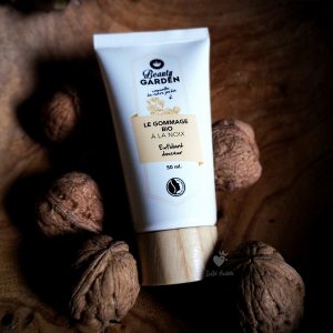 gommage bio à la noix beauty garden