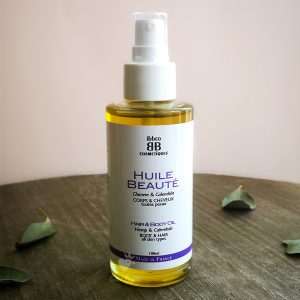 huile de beauté ibbéo cosmétiques flacon verre consigné 100 ml