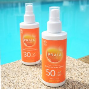 Crème solaire Praia en spray