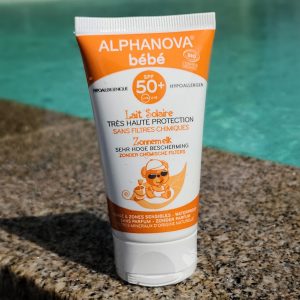 crème solaire bébé alphanova