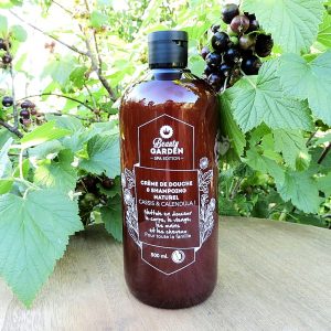 crème douche shampoing cassis beauty garden