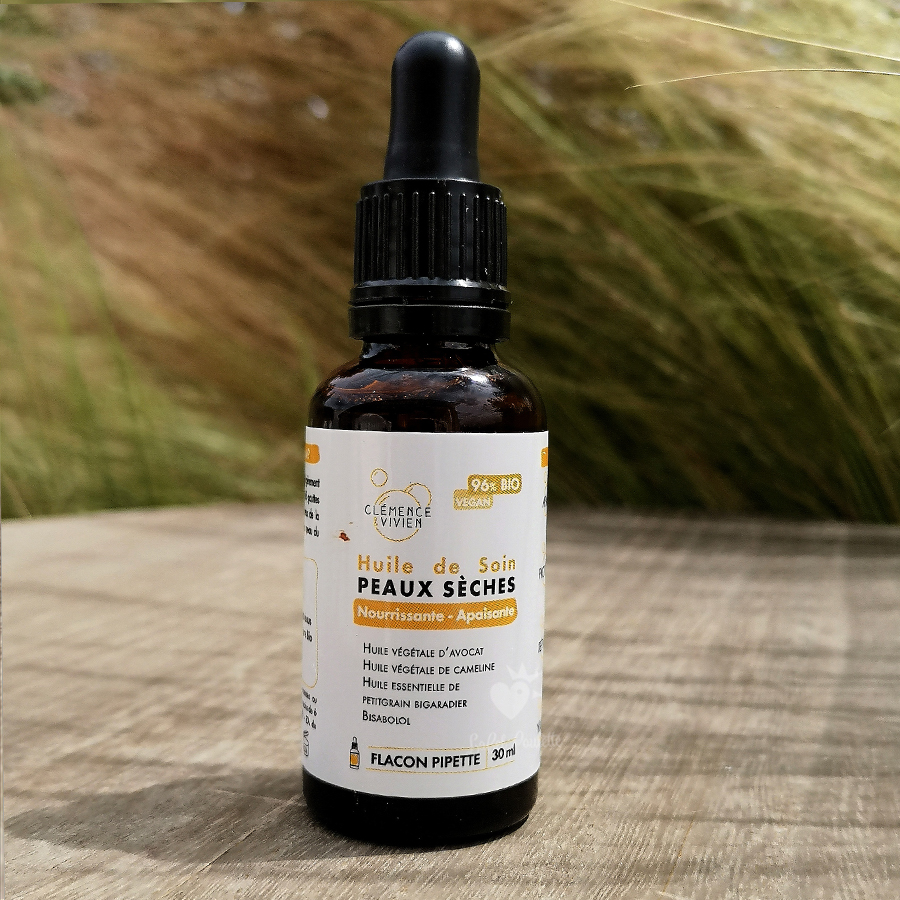 huile soin peaux sèches clémence et vivien