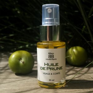 huile de prune bio Ibbéo Cosémtiques