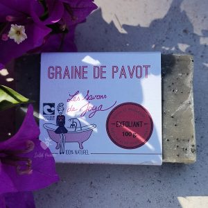 savon surgras exfoliant graine pavot savons de joya