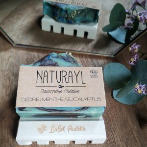 Savon cèdre, menthe et eucalyptus Naturayl