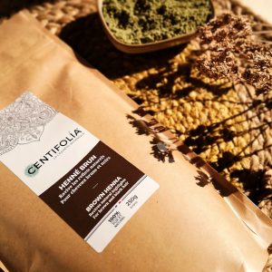 henne brun poudre centifolia