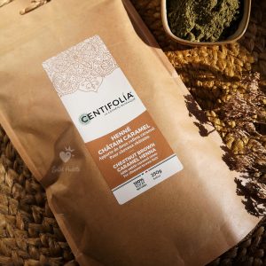 henné chatain caramel centifolia