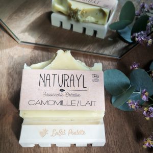 savon surgras Camomille et lait de chèvre Naturayl