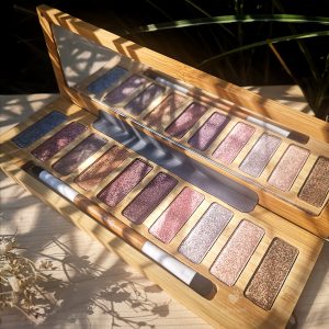 palette ultra shiny zao make up ombres à paupières nacrées bio