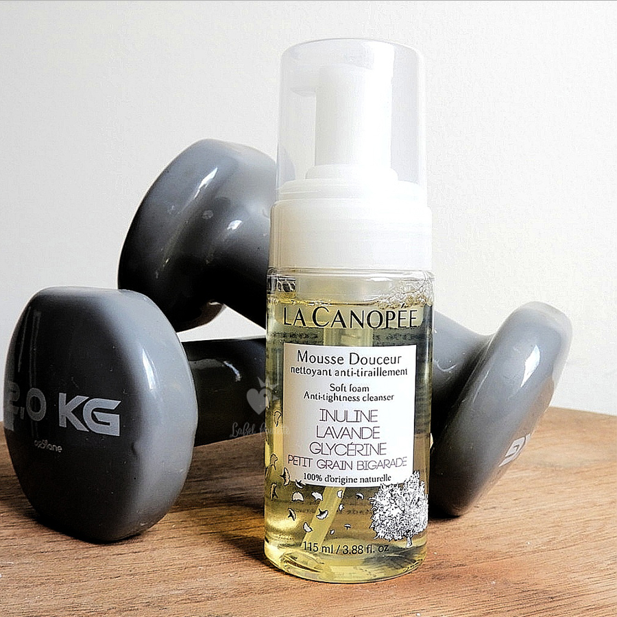 nettoyant visage la Canopée routine beauté après sport